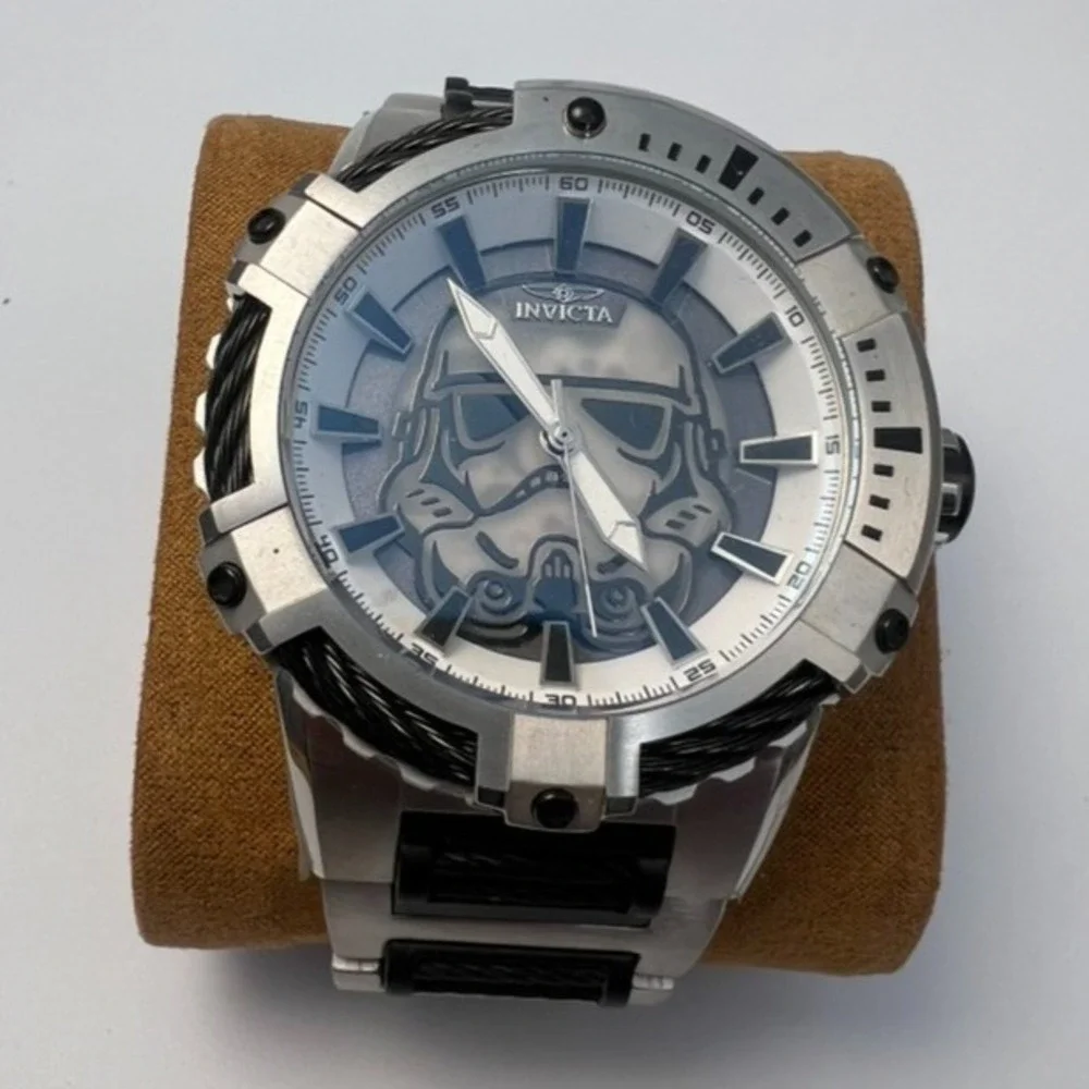 #W023 Invicta Star Wars Stormtrooper 27117 Automatic Ltd Ed 115/1977 Watch